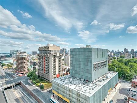 Appartement 1 1/2 METRO SHERBROOKE -ELECTRICITÉ-CHAUFFAGE -AIR CLIMATISÉ- ÉLECTROS INCLUS