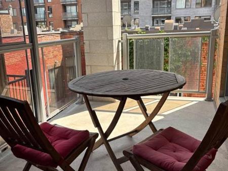 Logement dispo à Montréal – Meublé & entièrement équipé – Dispo 31 août !