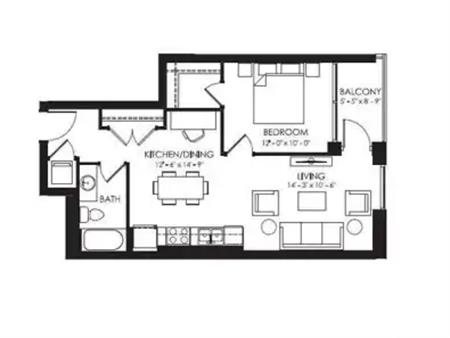 405 - 60 CHARLES STREET | 405 - 60 CHARLES STREET, Kitchener