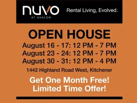 NUVO At Avalon | 1442 Highland Rd W, Kitchener