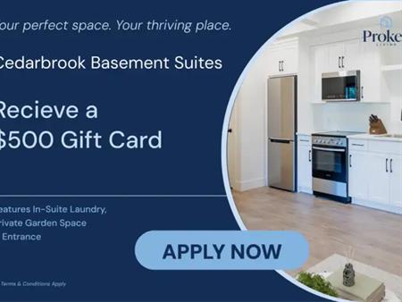 Cedarbrook Basement Suites | 45434 Willowstream Road, Chilliwack
