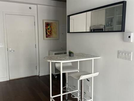 A louer condo meuble a Griffintown