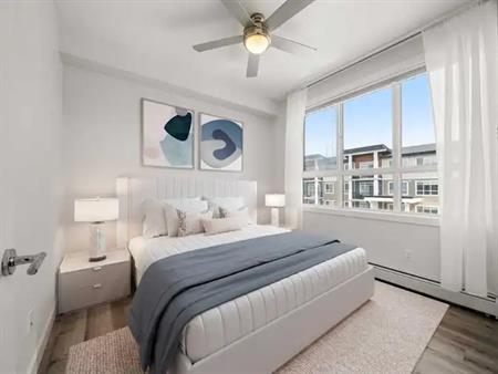 Bright 2-Bedroom Condo with A/C, Underground Parking & Storage | 311 - 20 Walgrove Walk Southeast, Calgary