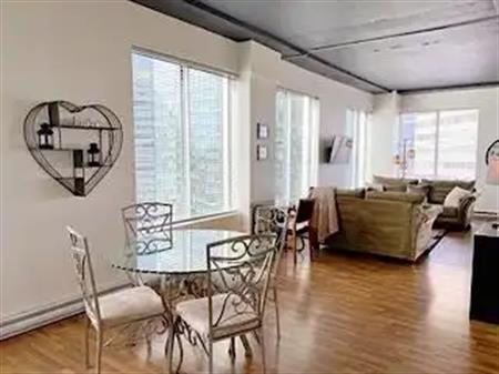Fully Furnished New York Style Loft - High Ceilings and Amazing Views | 10024 Jasper Avenue, Edmonton