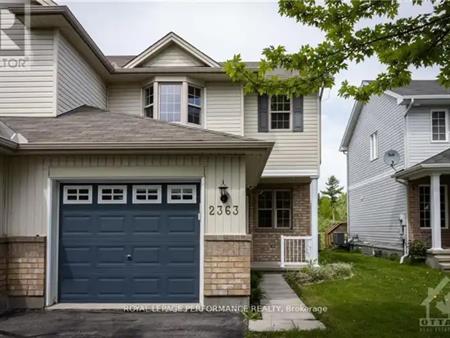 2363 GLANDRIEL CRESCENT | 2363 GLANDRIEL CRESCENT, Ottawa