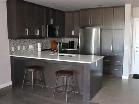 2 Bedroom (double primary)+ Den , Main floor unit in Adults Only Building | 111 - 145 Burma Star Rd SW Calgary, Calgary
