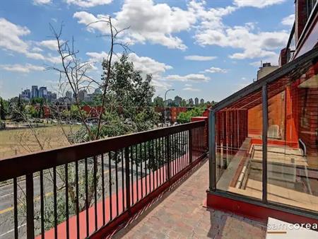 Condo Unit with 2 Bedrooms and a Den | 402 - 1505 8 Avenue Northwest, Calgary