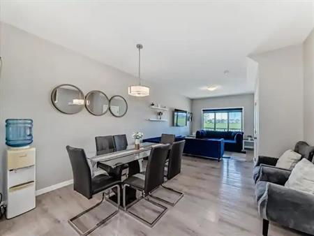 3 BEDROOMS IN CORNERSTONE WITH DOUBLE DETACHED GARAGE AND FENCED YARD | 50 Cornerbrook Manor Northeast, Calgary