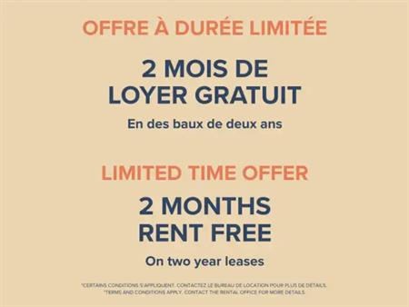 Vue du Fleuve Brossard Apartments | 8300, boul. du St-Laurent, Brossard