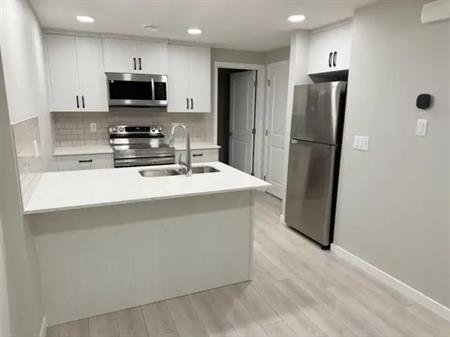 BRAND NEW 2-BEDROOM + 1 BATH BASEMENT W/KITCHEN ISLAND | 35 Silver Spruce Bay SW, Calgary