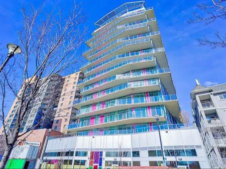 INK by Battistella furnished 1 bed + den/pkg +Great views and large balcony | 807 - 624 8 Avenue Southeast, Calgary