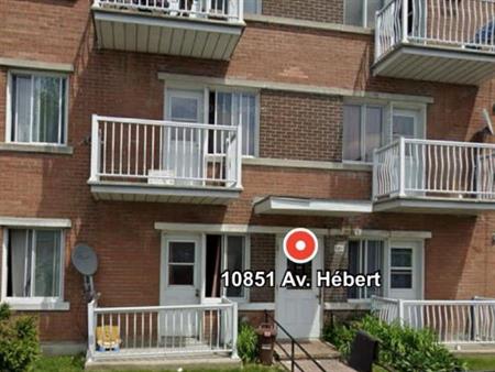 4 1/2 - Montréal (Montréal-Nord) - 1 450 $/mois