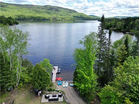 Chalet Paradis Archambault Bord de Lac Plage SPA Billard