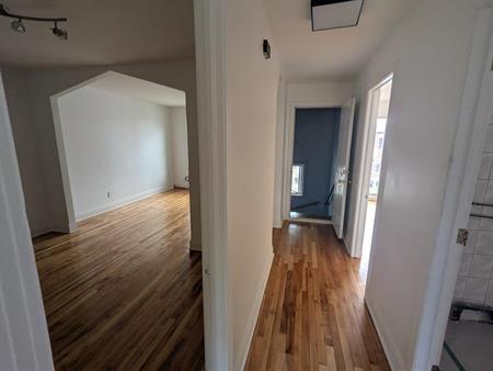 Grand 4 1/2 entièrement rénové à louer à Villeray