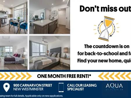 Aqua at Plaza 88 | 900 Carnarvon Street, New Westminster