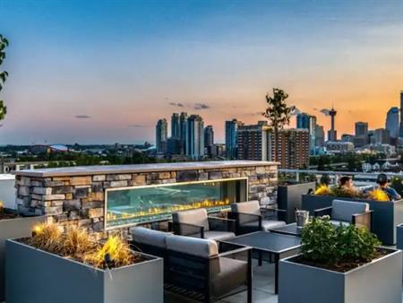 Luxury 2 Bedroom + 2 Bathroom Ground floor Condo in Trendy Bridgeland. | #1 - 88 - 9 Street Northeast, Calgary