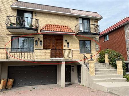 Grand 6 ½ en bas triplex, Ahuntsic-Cartierville, 1er septembre, 2400$/mois