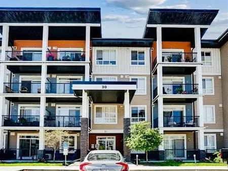 Modern 2 Bed/2 Bath in Walden | South View, A/C, Underground Parking | 104 - 30 Walgrove Walk Southeast, Calgary