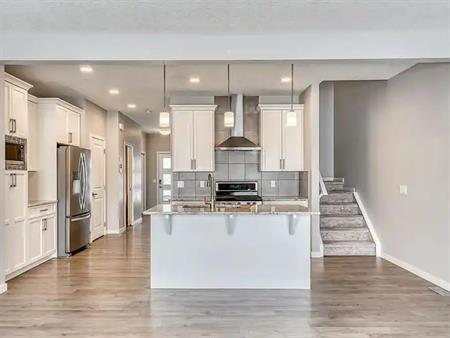 Luxury 3-Bed Duplex in Carrington NW With FRONT GRAGAE | Calgary