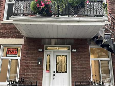 Superbe 7 ½ à louer – Vieux-Rosemont, Montréal