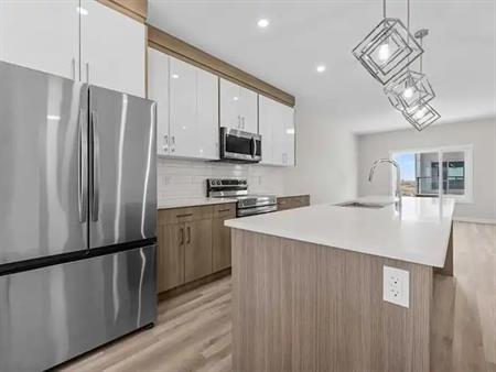 BRAND NEW 2250 SqFt 4 Bed+1 Den 3.5 Bath Townhouse Double Attached Garage | 343 - 343 Red Sky Terrace Northeast, Calgary
