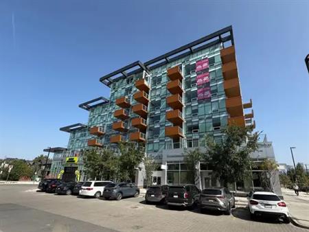 Brand New South-Facing 1-Bed & 1-Bath Unit in Kensington Neighbourhood for Rent | 814 - 110 18A Street Northwest, Calgary