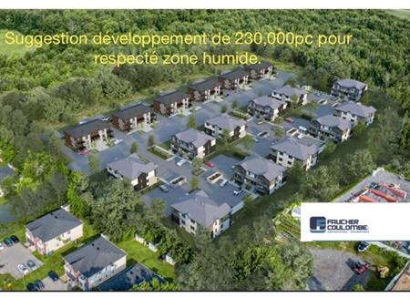 TERRAIN À VENDRE TRIPLEX & 6Plex