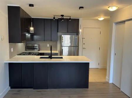 Freshly renovated quiet top floor, One bedroom condo (facing inner courtyard) | 35 Richard Ct SW, Calgary