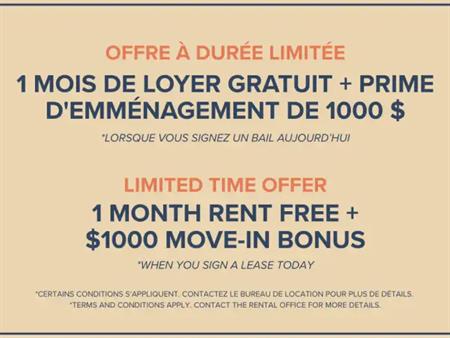 Place Du Boulevard Apartments | 315 East Rene Levesque blvd, Montreal