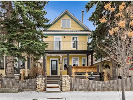 Full 3 bedroom home with full backyard studio and basement | 49 27 Avenue Southwest, Calgary