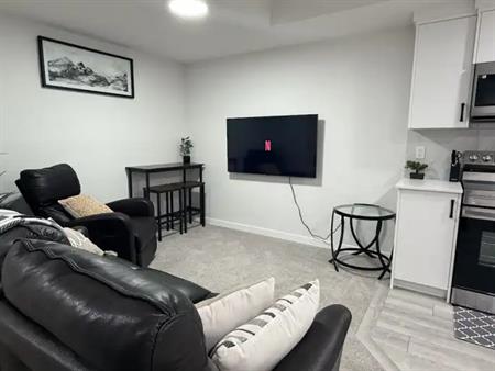 New 2-Bedroom Basement Suite in Creekstone SW | Private Entrance | 127 Creekstone Circle Southwest, Calgary