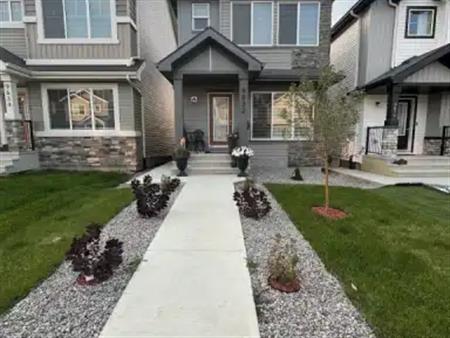New Two-Storey Home 3bed + den in Creekwood Chappelle, SW Edmonton | 9632 Colak Lane Southwest, Edmonton