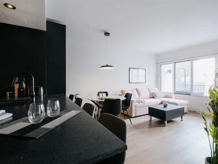 Condo meublé et tout inclus dans le quartier Saint-Jean-Baptiste à Québec