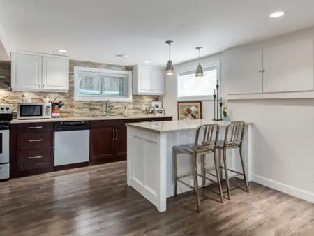 Gorgeous 2 Bedroom Basement Suite | Calgary
