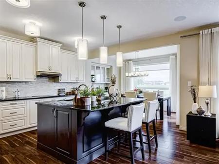 Excutive show home in Desirable Nolan Hills, AC, backing to a green Space | 254 Nolan Hill Boulevard Northwest, Calgary