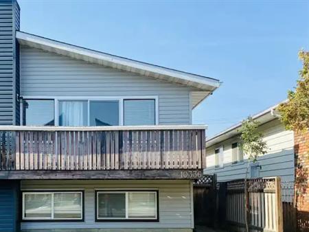 Canora Half Duplex both levels with fenced backyard | 10336 154 Street, Edmonton