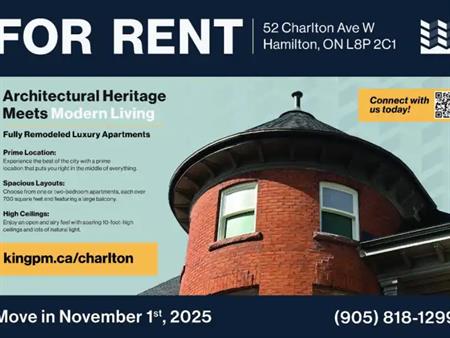 Charlton Hall | 52 Charlton Avenue West, Hamilton