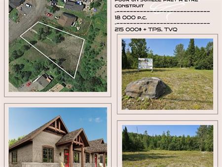 Terrains à vendre à Sainte-Adèle - Prêt à construire