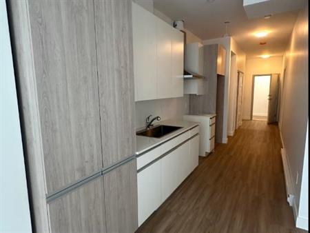 Studio-style condo à louer libre 1 Mars 2025