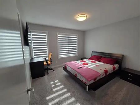 Private Ensuite Bedroom with Walk-in Closet. | Keene Cres SW, Edmonton