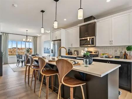 New Luxury Townhouse 3 Bed 2.5 Bath Double Garage Air Conditioning | Calgary