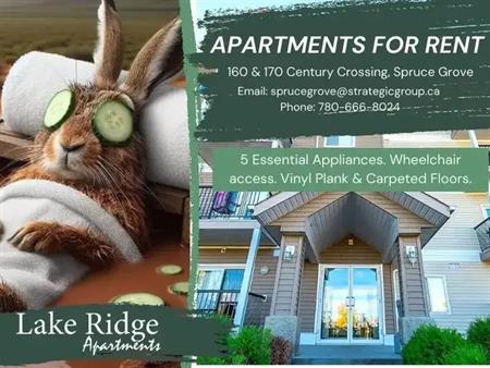 Lake Ridge Apartments | 170 Century Crossing, Spruce Grove