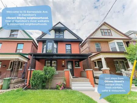 NOW LEASING!  15 BARNESDALE Avenue N Unit# 3 Hamilton, Ontario L8L6R4 | 15 Barnesdale Avenue North, Hamilton
