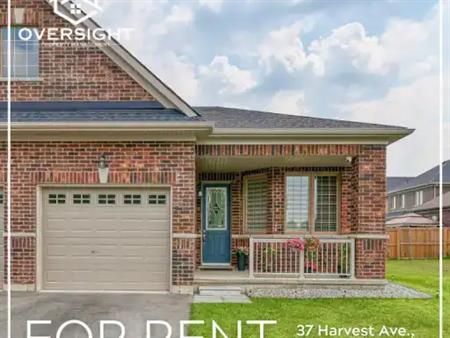 3-Bedroom Semi-Detach in Tillsonburg!! | 37 Harvest Avenue, Tillsonburg