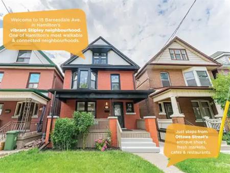 NOW LEASING!  15 BARNSDALE Avenue N Unit# 2 Hamilton, Ontario L8L6R4 | 15 Barnesdale Avenue North, Hamilton