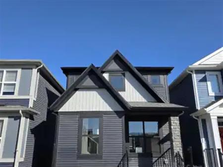 Beautiful New 3-Bedroom Home in Creekstone SW | Calgary