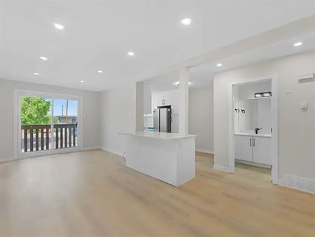 Fully Renovated Modern 3-Bedroom unit, 4 Plex in Central Location | Calgary