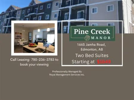Pine Creek Manor | 1665 Jahma Road NW, Edmonton