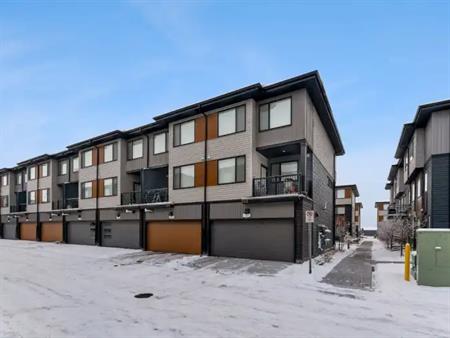 Modern 4-Bedroom Townhouse in Cornerstone (NE Calgary) | 302 - 302 Corner Glen Circle Northeast, Calgary