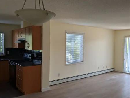 ALL utilities included 2 BR 1 Bath unfurnished condo with garage at Evergreen | 2395 Eversyde Avenue Southwest, Calgary